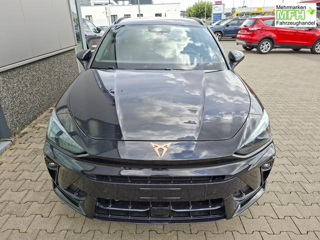 Cupra Leon Sportstourer Basis 1.5 eTSI 150PS DSG (AUTOMATIK), SCHWARZ, ANH&Auml;NGERKUPPLUNG, ELEKTR. HECKKLAPPE, KESSY, ALARM, R&Uuml;CKFAHRKAMERA, 18" Alu, Sitzheizung, M-Lederlenkrad beheizt, Parksensoren vorne und hinten, Adaptiver Tempomat, 3-Zonen-Climatronic, Radio 12,9" + Full Link 