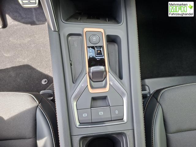 Cupra Leon Sportstourer Basis 1.5 eTSI 150PS DSG (AUTOMATIK), GRAU-MET, ANH&Auml;NGERKUPPLUNG, ELEKTR. HECKKLAPPE, KESSY, ALARM, R&Uuml;CKFAHRKAMERA, 18" Alu, Sitzheizung, M-Lederlenkrad beheizt, Parksensoren vorne und hinten, Adaptiver Tempomat, 3-Zonen-Climatronic, Radio 12,9" + Full Link 