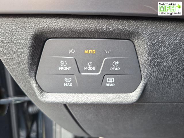 Cupra Leon Sportstourer Basis 1.5 eTSI 150PS DSG (AUTOMATIK), GRAU-MET, ANH&Auml;NGERKUPPLUNG, ELEKTR. HECKKLAPPE, KESSY, ALARM, R&Uuml;CKFAHRKAMERA, 18" Alu, Sitzheizung, M-Lederlenkrad beheizt, Parksensoren vorne und hinten, Adaptiver Tempomat, 3-Zonen-Climatronic, Radio 12,9" + Full Link 