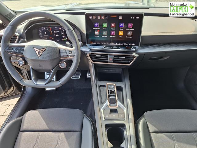 Cupra Formentor Basis 1.5 eTSI 150PS DSG (AUTOMATIK), ANH&Auml;NGERKUPPLUNG, KESSY, ALARM, R&Uuml;CKFAHRKAMERA, ELEKTR. HECKKLAPPE, 18" Alu, Sitzheizung, M-Lederlenkrad beheizt, 3-Zonen-Climatronic, Parksensoren vorne/hinten, ACC-Tempomat, Digitales Cockpit 10", Radio 12,9"+Full-Link 