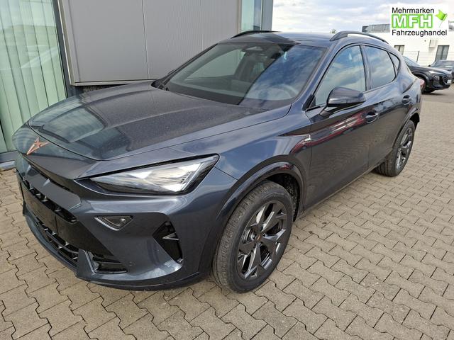 Cupra Formentor Basis 1.5 eTSI 150PS DSG (AUTOMATIK), ANH&Auml;NGERKUPPLUNG, KESSY, ALARM, R&Uuml;CKFAHRKAMERA, ELEKTR. HECKKLAPPE, 18" Alu, Sitzheizung, M-Lederlenkrad beheizt, 3-Zonen-Climatronic, Parksensoren vorne/hinten, ACC-Tempomat, Digitales Cockpit 10", Radio 12,9"+Full-Link 