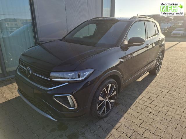 Volkswagen T-Cross R-Line Limited 1.0 TSI 115PS DSG, Deep-Black-Metallic, 5 JAHRE GARANTIE, ANH&Auml;NGERKUPPLUNG, CLIMATRONIC, SITZHEIZUNG, 18" Alu, MATRIX-LED, Adaptiver Tempomat ACC, Parksensoren, R&uuml;ckfahrkamera, Keyless, Abgedunkelte Scheiben, Radio "Ready2Discover" + App-Connect 
