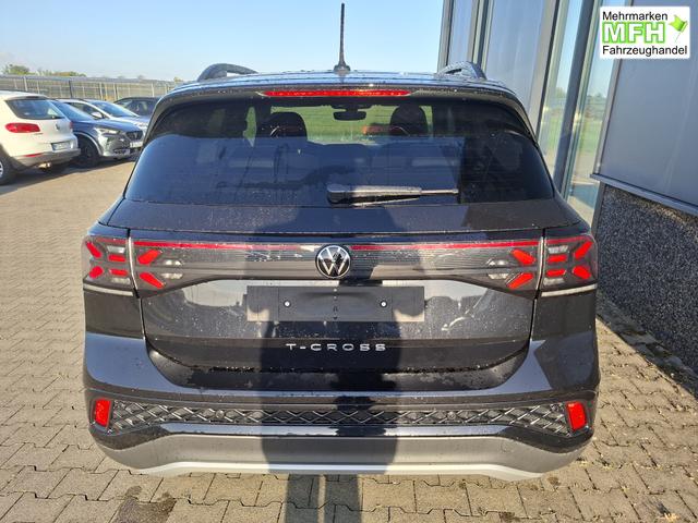 Volkswagen T-Cross R-Line Limited 1.0 TSI 115PS DSG, Deep-Black-Metallic, 5 JAHRE GARANTIE, ANH&Auml;NGERKUPPLUNG, CLIMATRONIC, SITZHEIZUNG, 18" Alu, MATRIX-LED, Adaptiver Tempomat ACC, Parksensoren, R&uuml;ckfahrkamera, Keyless, Abgedunkelte Scheiben, Radio "Ready2Discover" + App-Connect 