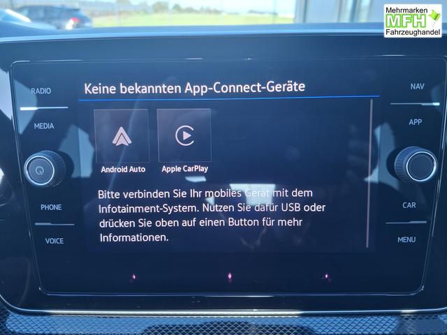 Volkswagen T-Cross R-Line Limited 1.0 TSI 115PS DSG, Deep-Black-Metallic, 5 JAHRE GARANTIE, ANH&Auml;NGERKUPPLUNG, CLIMATRONIC, SITZHEIZUNG, 18" Alu, MATRIX-LED, Adaptiver Tempomat ACC, Parksensoren, R&uuml;ckfahrkamera, Keyless, Abgedunkelte Scheiben, Radio "Ready2Discover" + App-Connect 