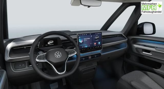 Volkswagen ID. BUZZ Pure 2-Zonen-Climatronic, Infotainment 12,9" + App-Connect, ACC Tempomat, Parksensoren vorne und hinten, Schiebet&uuml;re links rechts, LED-Scheinwerfer 