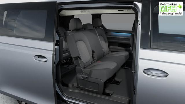 Volkswagen ID. BUZZ Generation 7-SITZPL&Auml;TZE, 19" Alufelgen, 3Z-Climatronic, Beh. Frontscheibe, NAVI, ParkAssist, Parksensoren vo/hi, R&uuml;ckfahrkamera, Sitzheizung vorne, M-Lederlenkrad beheizt, Alarm, Keyless Advanced, Privacy-Glas, ID Box 