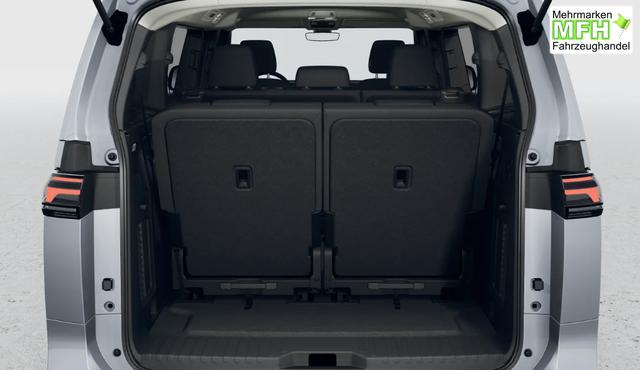 Volkswagen ID. BUZZ Generation 7-SITZPL&Auml;TZE, 19" Alufelgen, 3Z-Climatronic, Beh. Frontscheibe, NAVI, ParkAssist, Parksensoren vo/hi, R&uuml;ckfahrkamera, Sitzheizung vorne, M-Lederlenkrad beheizt, Alarm, Keyless Advanced, Privacy-Glas, ID Box 