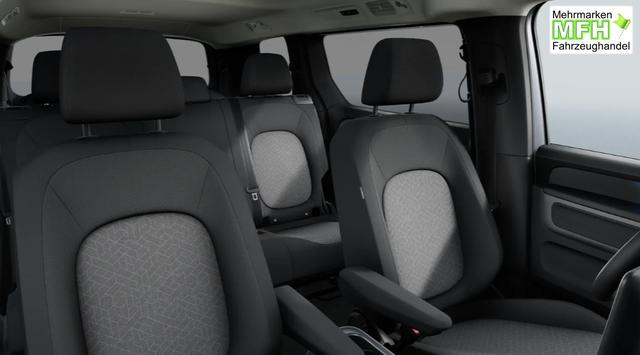 Volkswagen ID. BUZZ Generation 7-SITZPL&Auml;TZE, 19" Alufelgen, 3Z-Climatronic, Beh. Frontscheibe, NAVI, ParkAssist, Parksensoren vo/hi, R&uuml;ckfahrkamera, Sitzheizung vorne, M-Lederlenkrad beheizt, Alarm, Keyless Advanced, Privacy-Glas, ID Box 