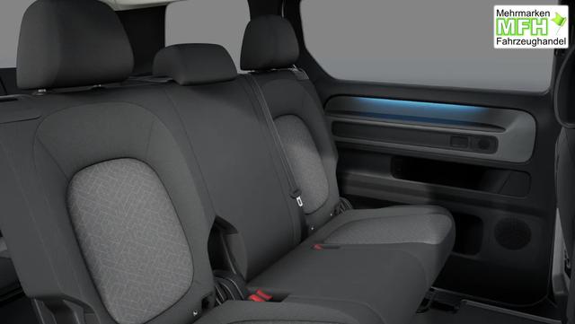 Volkswagen ID. BUZZ Generation 7-SITZPL&Auml;TZE, 19" Alufelgen, 3Z-Climatronic, Beh. Frontscheibe, NAVI, ParkAssist, Parksensoren vo/hi, R&uuml;ckfahrkamera, Sitzheizung vorne, M-Lederlenkrad beheizt, Alarm, Keyless Advanced, Privacy-Glas, ID Box 