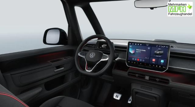 Volkswagen ID. BUZZ GTX 7-SITZPL&Auml;TZE, IQ LIGHT, Elektr. Vordersitze/Memory/Massage, 20" Alufelgen, 2Z-Climatronic, Sitzheizung vorn, M-Lederlenkrad beheizt, Parksensoren vo/hi, Infotainment 12,9"+App-Connect, ACC, Privacy-Glas 