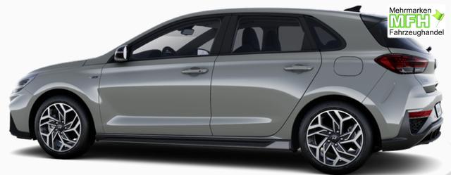 Hyundai i30 N Line 1.0 T-GDI 115PS, 18" Alufelgen, Sportsitze, Alupedale, Winter-Paket, 2-Zonen-Klimaautomatik, Privacy-Glas, Navigation 10,25", Parksensoren vorne und hinten, R&uuml;ckfahrkamera, Tempomat, Sportlenkrad, Alarm 