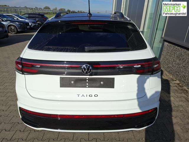 Volkswagen Taigo R-Line Limited 1.0 TSI 115PS DSG, 5JAHRE GARANTIE, 18" Alu, CLIMATRONIC, SITZHEIZUNG, PURE-WHITE/DACH SCHWARZ, LED-MATRIX-Scheinwerfer IQ LIGHT, Keyless, Sicht-Paket, R&uuml;ckfahrkamera, Parksensoren vo/hi, Abgedunkelte Scheiben, Radio Ready2Discover/App-Connect, Sportsitz 