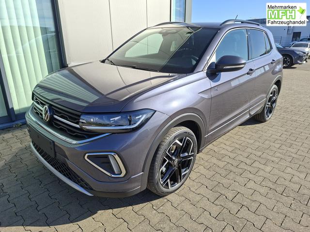 Volkswagen T-Cross R-Line Limited 1.0 TSI 115PS, Rauch-Grau-Metallic, 5 JAHRE GARANTIE, ANH&Auml;NGERKUPPLUNG, CLIMATRONIC, SITZHEIZUNG, 18" Alu, MATRIX-LED, Adaptiver Tempomat ACC, Parksensoren, R&uuml;ckfahrkamera, Keyless, Abgedunkelte Scheiben, Radio "Ready2Discover" + App-Connect 