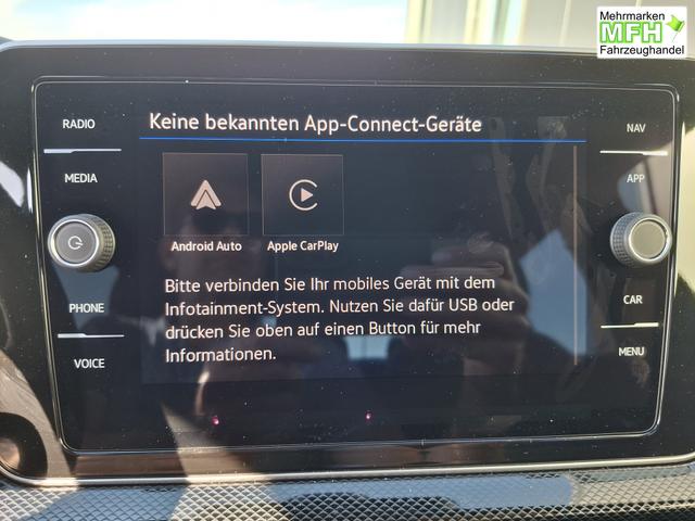 Volkswagen T-Cross R-Line Limited 1.0 TSI 115PS, Rauch-Grau-Metallic, 5 JAHRE GARANTIE, ANH&Auml;NGERKUPPLUNG, CLIMATRONIC, SITZHEIZUNG, 18" Alu, MATRIX-LED, Adaptiver Tempomat ACC, Parksensoren, R&uuml;ckfahrkamera, Keyless, Abgedunkelte Scheiben, Radio "Ready2Discover" + App-Connect 
