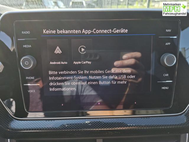 Volkswagen T-Cross R-Line Limited 1.0 TSI 115PS, Rauch-Grau-Metallic, 5 JAHRE GARANTIE, ANH&Auml;NGERKUPPLUNG, CLIMATRONIC, SITZHEIZUNG, 18" Alu, MATRIX-LED, Adaptiver Tempomat ACC, Parksensoren, R&uuml;ckfahrkamera, Keyless, Abgedunkelte Scheiben, Radio "Ready2Discover" + App-Connect 