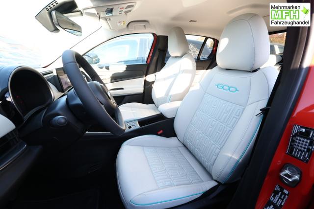 Fiat 600 La Prima Hybrid eHK ACC SHZ Keyl Massage BT 