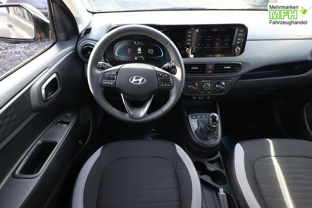 Hyundai i10 1.2 MPI 79 AMT Trend Nav SHZ Kam Temp PrivG 