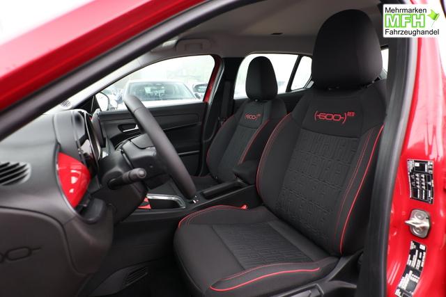 Fiat 600e RED 54kWh 11kW-OBC CarPlay W&auml;rmepumpe PDC 