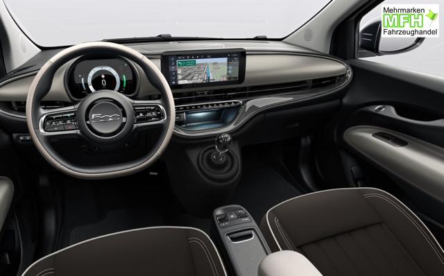 Fiat 500C 500 Cabrio La Prima Nav Keyl SHZ 17Z Kam LED Car 