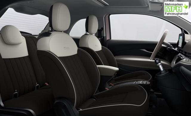 Fiat 500C 500 Cabrio La Prima Nav Keyl SHZ 17Z Kam LED Car 