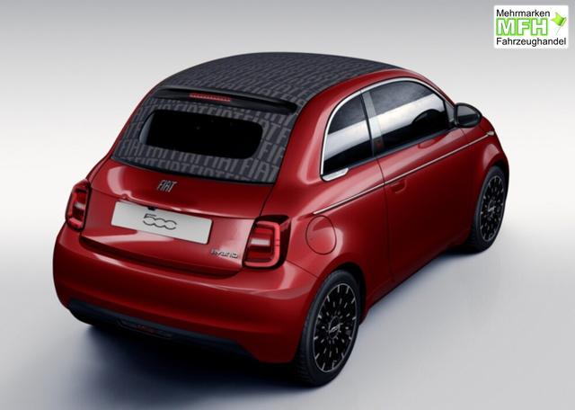 Fiat 500C 500 Cabrio La Prima Nav Keyl SHZ 17Z Kam LED Car 