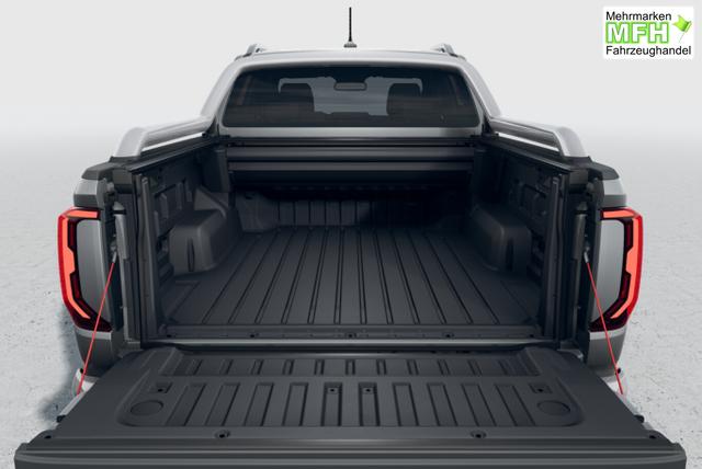 Volkswagen Amarok Aventura AHK Rollcover Chrom Matrix Leder 