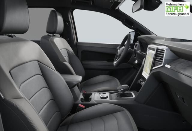 Volkswagen Amarok Aventura AHK Rollcover Chrom Matrix Leder 