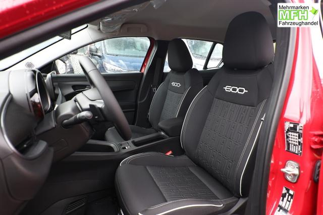 Fiat 600 Icon Hybrid SHZ Keyl Nav Kam 2xPDC LED DigC CarP 