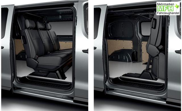 Fiat Scudo Flex CrewCab L3 6S Temp PDC Holzboden HFT 