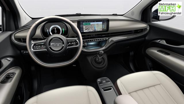Fiat 500C 500 Cabrio La Prima Nav Keyl SHZ 17Z Kam LED Car 