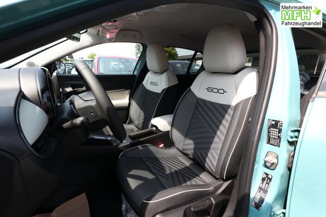 Fiat 600 La Prima Hybrid SHZ eHK ACC Nav Kam 360&deg;PDC 