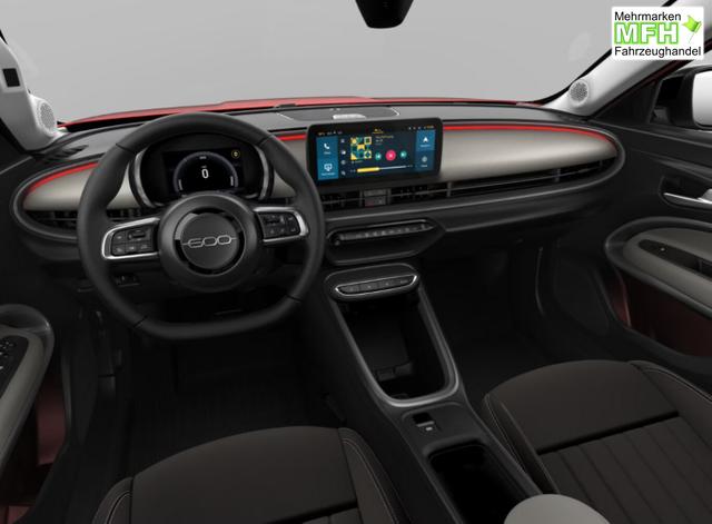 Fiat 600 Hybrid La Prima Massage SHZ eHK ACC Nav Kam 