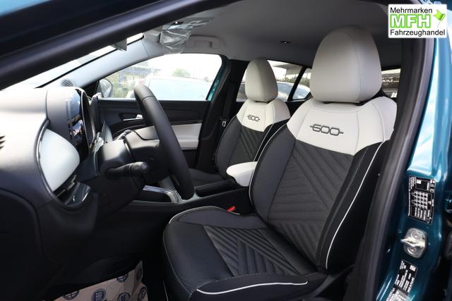 Fiat 600 Hybrid La Prima SHZ eHK ACC Nav Kam 360&deg;PDC 