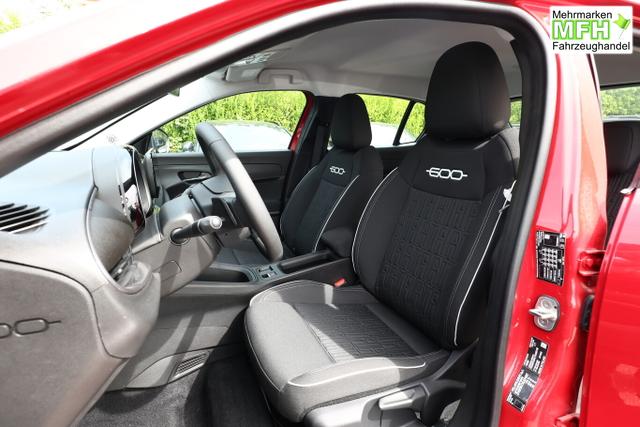 Fiat 600 Icon Hybrid SHZ Keyl Nav Kam 2xPDC LED DigC CarP 