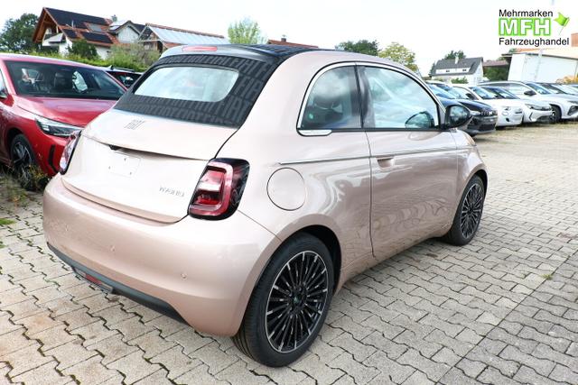 Fiat 500C 500 Cabrio La Prima Nav Keyl SHZ 17Z Kam LED Car 