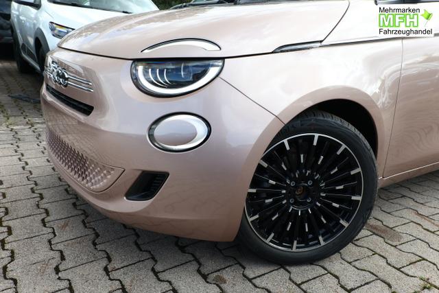 Fiat 500C 500 Cabrio La Prima Nav Keyl SHZ 17Z Kam LED Car 