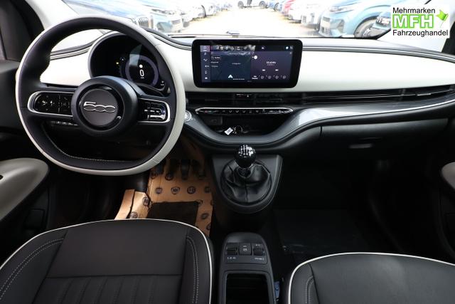 Fiat 500C 500 Cabrio La Prima Nav Keyl SHZ 17Z Kam LED Car 