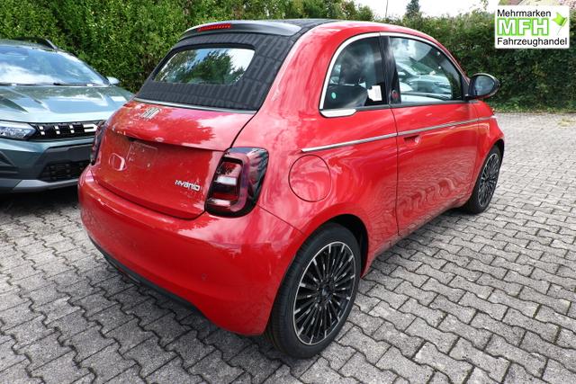 Fiat 500C 500 Cabrio La Prima Nav Keyl SHZ 17Z Kam LED Car 