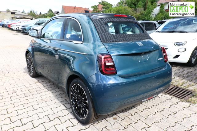 Fiat 500C 500 Cabrio La Prima Nav Keyl SHZ 17Z Kam LED Car 