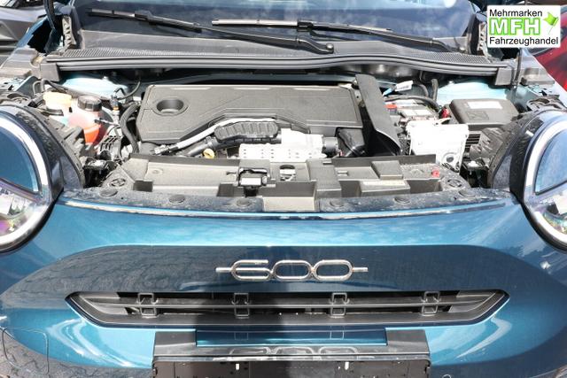 Fiat 600 Icon Hybrid SHZ Keyl Nav Kam 2xPDC LED CarP 