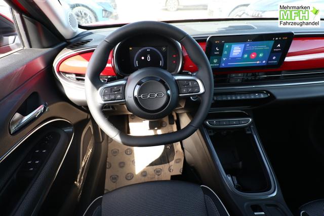 Fiat 600 Icon Hybrid SHZ Keyl Nav Kam 2xPDC LED CarP 