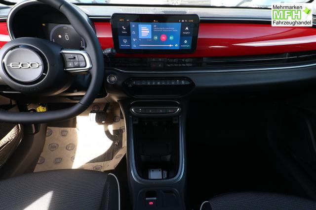 Fiat 600 Icon Hybrid SHZ Keyl Nav Kam 2xPDC LED CarP 