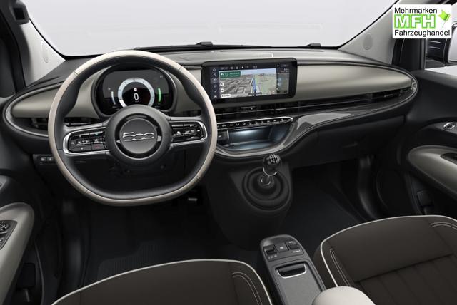 Fiat 500 La Prima Hybrid Pano SHZ Keyl Nav Kam PDC 17 