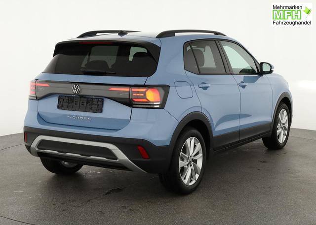 Volkswagen T-Cross 1.0 TSI 85 kW Life DSG Life, AHK, ACC, Ready2, Side, Kamera, 17-Zoll, Winterpaket, Climatronic 
