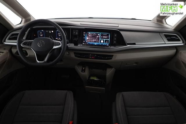 Volkswagen T7 Multivan Life lang TDI DSG Life, Teilleder, AHK, Navi, easyOpen, 7-Sitzer 