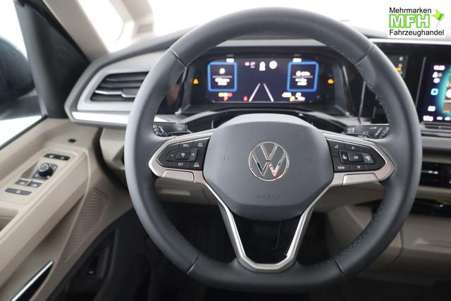 Volkswagen T7 Multivan Life lang TDI DSG Life, Teilleder, AHK, Navi, easyOpen, 7-Sitzer 