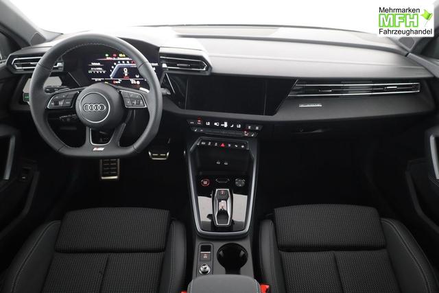 Audi S3 Sportback 2.0 TFSI quattro quattro, 19-Zoll, Matrix, Optik schwarz, Kamera, el. Klappe, 4-J Garantie 
