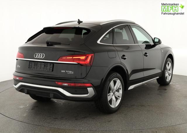 Audi Q5 Sportback 55 TFSI e quattro S line TFSIe S-LINE, AHK, 19-Zoll, Teilleder 