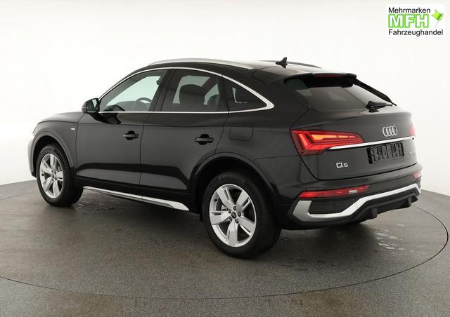 Audi Q5 Sportback 55 TFSI e quattro S line TFSIe S-LINE, AHK, 19-Zoll, Teilleder 