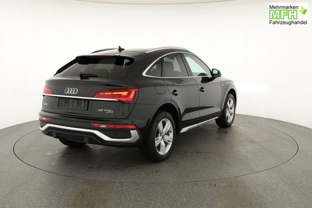 Audi Q5 Sportback 55 TFSI e quattro S line TFSIe S-LINE, AHK, 19-Zoll, Teilleder 